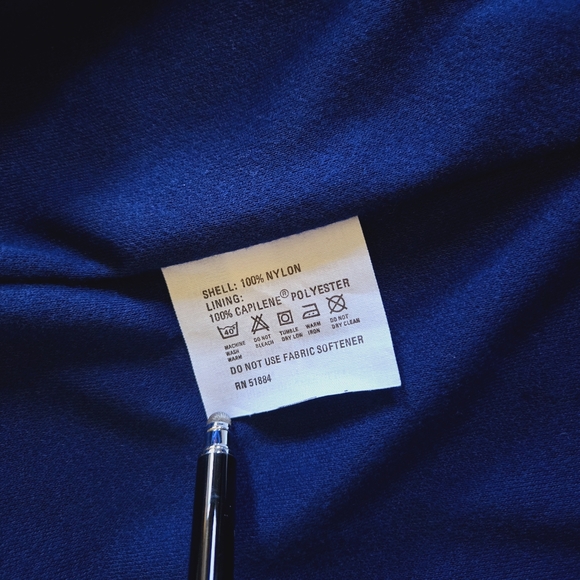 Patagonia Vintage Shelled Capilene Wind Breaker Fleece Lined Light Jacket Size S - Picture 7 of 11